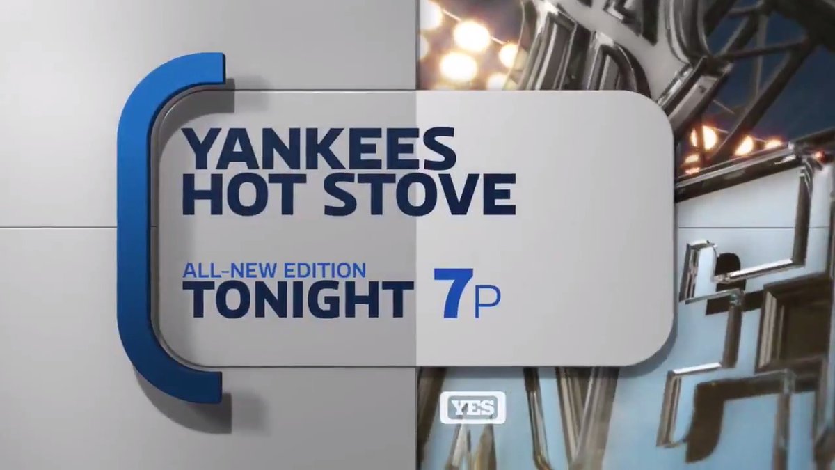 RT @YESNetwork: Gerrit Cole joins the latest edition of Yankees Hot Stove tonight on YES at 7 PM! https://t.co/h36i1PSpOR