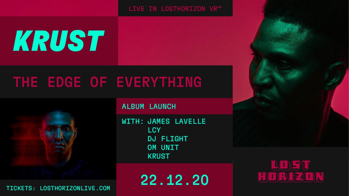 DJKRUST's tweet image. I will be coming through Lost Horizon to the Gas Tower on Tuesday 22nd December to present the seismic The Edge of Everything. I will be joined by fellow legends James Lavelle, LCY, DJ Flight and Om Unit to deconstruct and recreate new audio frontiers 
losthorizonlive.com