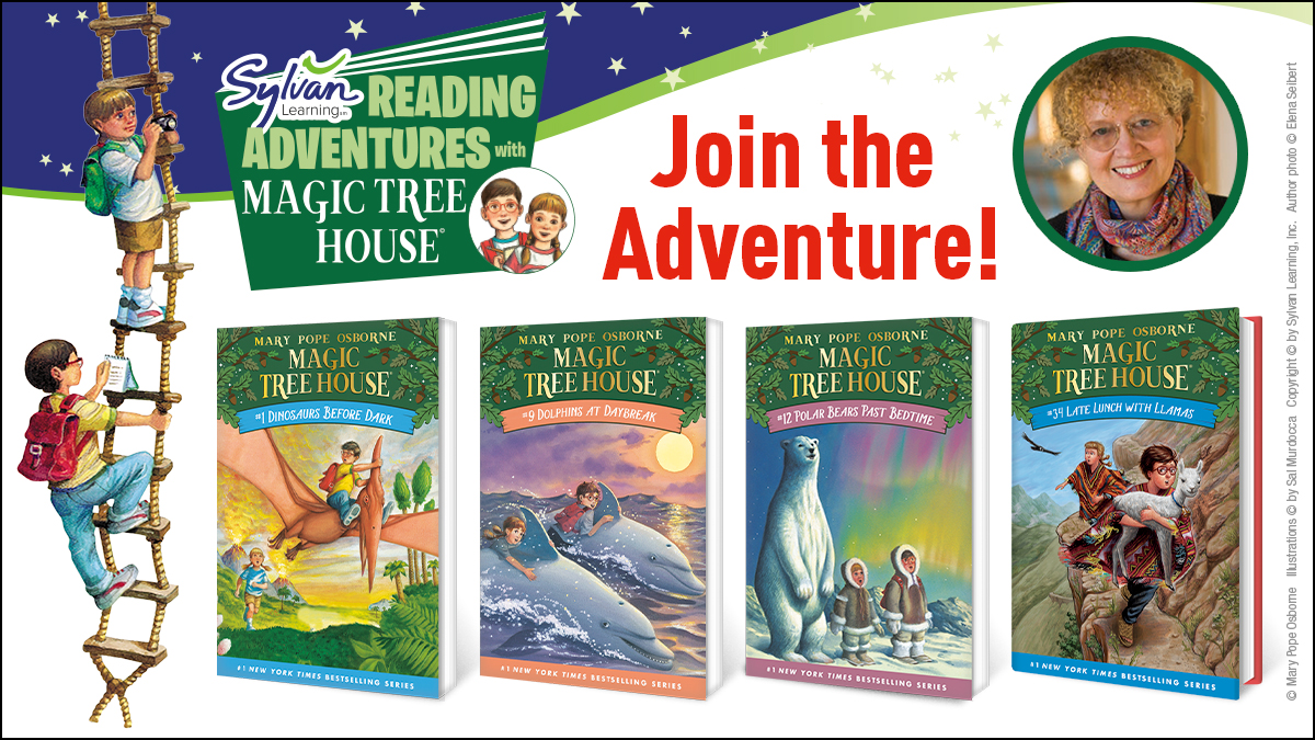 MaryPopeOsborne's tweet photo. Looking for a new way to inspire kids to read this month? Visit https://t.co/ckm8XCeipg @randomhousekids @RHCBEducators @SylvanLearning #kidlit #readingadventures #readby3rdgrade #virtuallearning https://t.co/hbBqG7M3Ae
