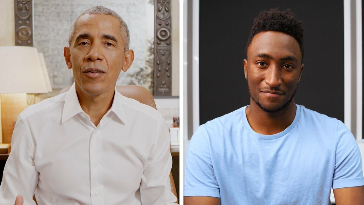 Ultiworld's tweet photo. .@BarackObama Compliments @MKBHD's "Unbelievable Hops" in Ultimate Frisbee: https://t.co/fJoZ2lrxOQ https://t.co/tqpXw8w0Cb