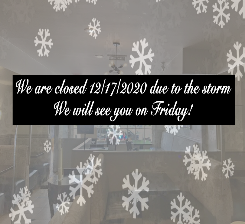 Helen’s is closed today, we will see you tomorrow!