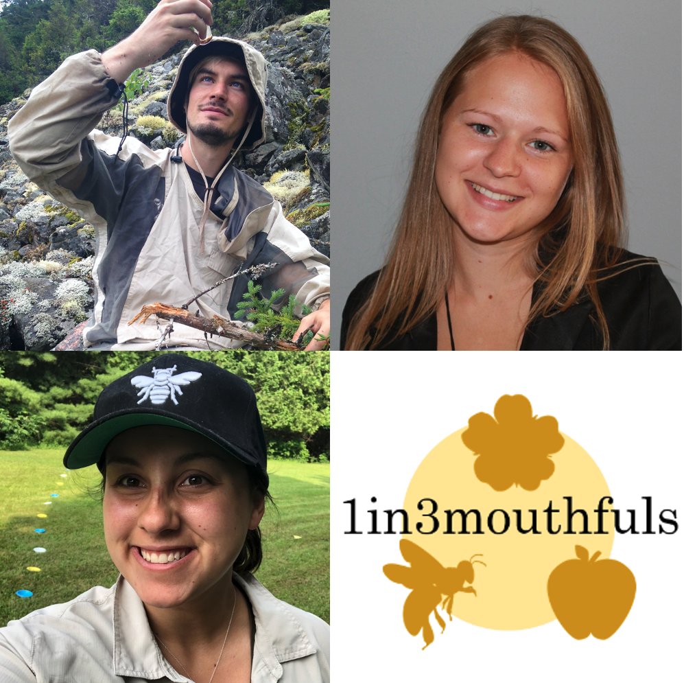NigelERaine's tweet photo. Congrats @InsectAaron @SabRondeau & @HandlerOfBees on winning @UofGuelphOAC scholarship awards🎉🎉 It's great to see @1in3mouthfuls team members receiving recognition for their excellent research, #SciComm & community engagement work on #pollinators🐝🦋#ProudSupervisor @UofG_SES https://t.co/hf0NNCgDNr