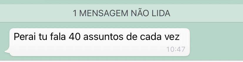 pra quem não me conhece eu sou assim