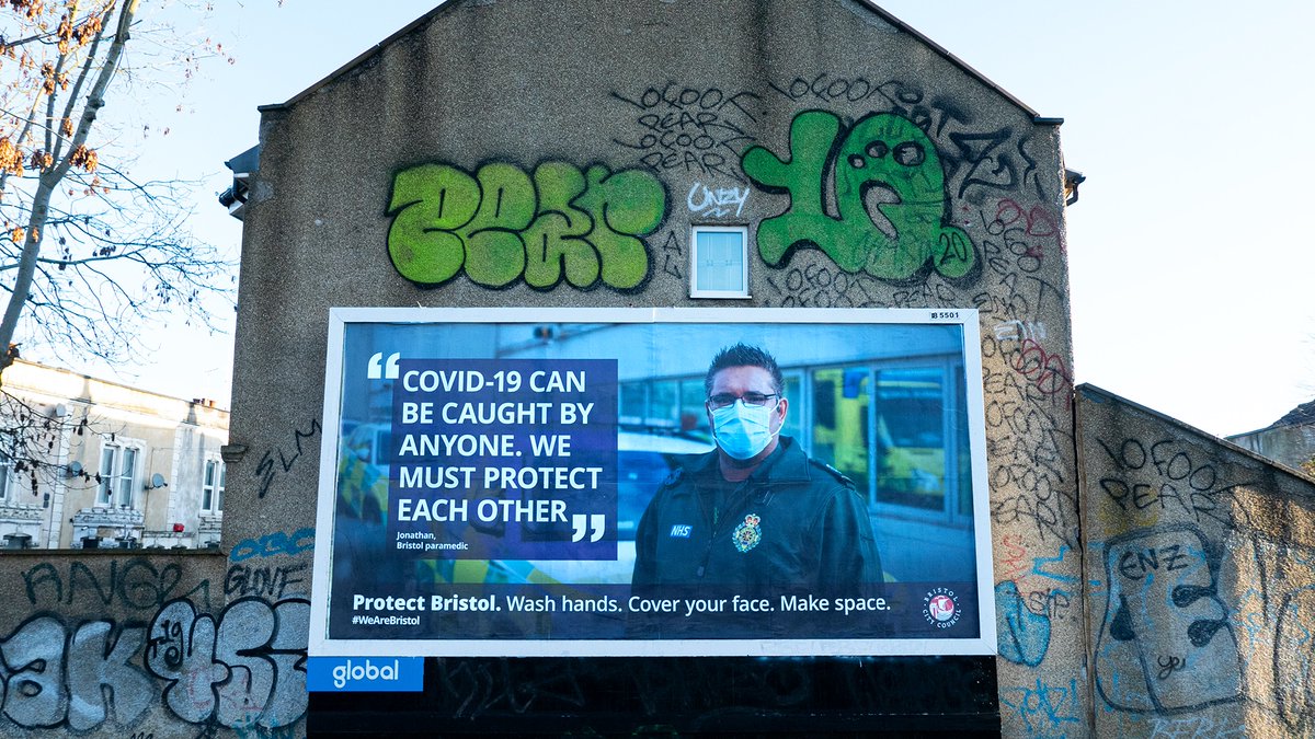 design_bristol's tweet photo. Great seeing our campaign materials around Bristol and to continue to share this important message #WeAreBristol @BristolCouncil https://t.co/b1yN2VcKix