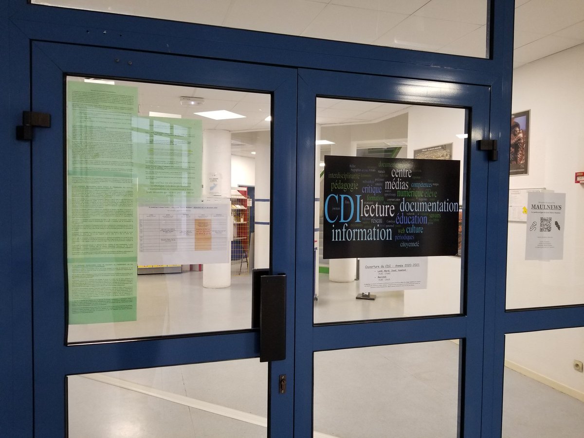 EcallePatricia's tweet photo. #profdocencolere au CDI mais exceptionnellement #pasdevanteleves @APDEN_Fede @jmblanquer #CAPESdocumentation #jesuisprofdoc #profsdocs https://t.co/rcRr82iy2t