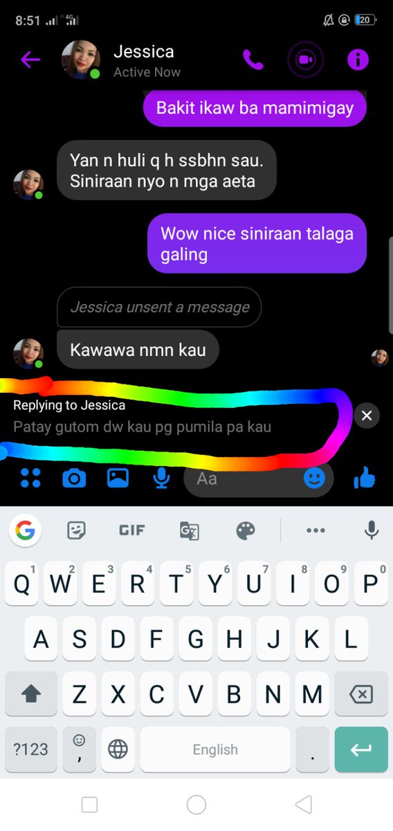 ushrie21's tweet photo. Sobrang galing nito mag salita patay gutom daw kami Sabay remove ng message kapal ng mukha.😠 https://t.co/SkaZNGse2E