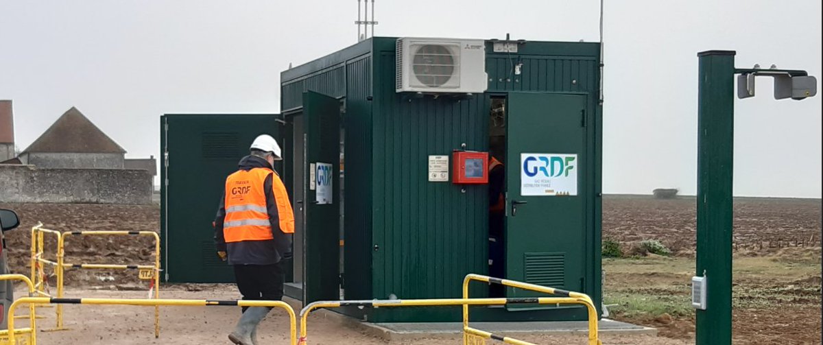 helene_leblond1's tweet photo. L’unité #biométhane de #raray dans l’#oise injecte ses 1⃣ers m3 de #GazVert dans le réseau @grdf 👏synergie avec #agriculteurs🚜pour #TransitionEcologique 🌎 Produire du #fertilisant naturel 🌱et du #GazRenouvelable en @hautsdefrance @LMaroux @grdf https://t.co/EaLcsxpTqw