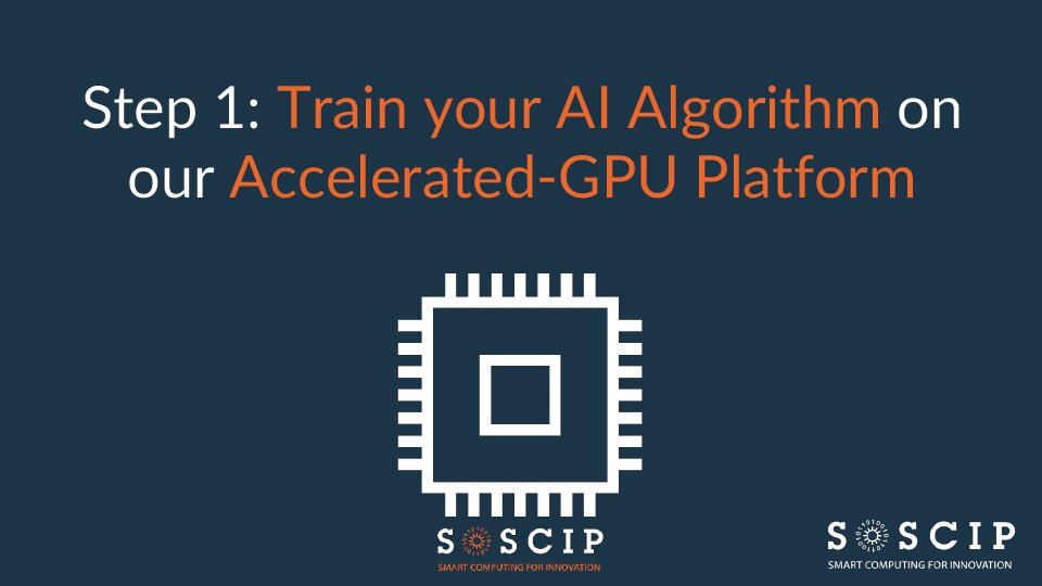 SOSCIP_Research's tweet photo. @SOSCIP_Research is your #OneStopShop for #Commercializing your #AI #ML Research

1. #Train your #AI #ML #Algorithm
2. #Deploy it on the #Cloud 
3. #Run it as #AIaaS 
with our @nvidia-powered #Cloud #GPU #Platform.
4. #ShipWith @Docker to @awscloud/@Azure/@googlecloud
5. #Profit https://t.co/Z1h6ZjOmFM