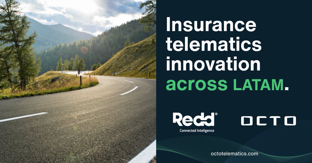OctoTelematics's tweet photo. OCTO together with @Redd to provide innovative tailored #insurancetelematics services in LATAM. OCTO's Innovation Lab includes top talent in #mobile and #software development to optimize insurers' growth plans. Message Christian Tastets or click here โ https://t.co/2qc5AOtgYC https://t.co/pIGj0KjWN7