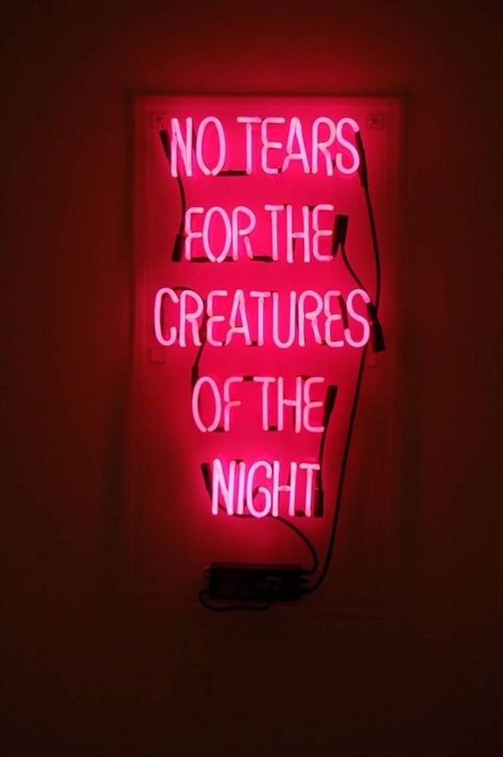 citizenxonline's tweet photo. When night comes..

#creaturesofthenight #neon #neonlights #neonsign #night #lights #femmefatale https://t.co/rqIwQI6wyC