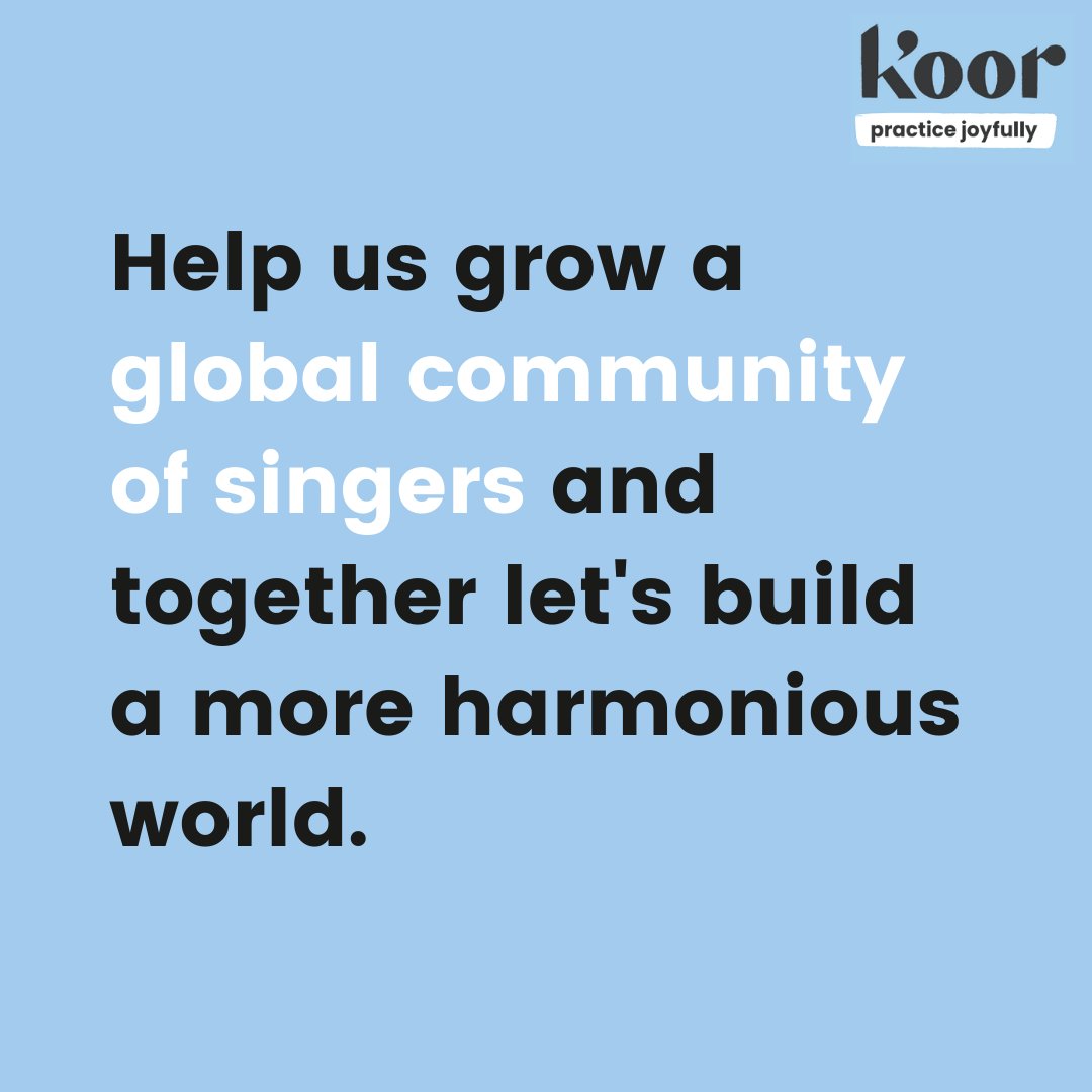 koorTweets's tweet photo. You can invest in Koor for as little as £10... want to find out more? Watch our investment video here #seedrs #youtube #invest #singtogether https://t.co/9EX5fE4L67 https://t.co/6J1Oua865C