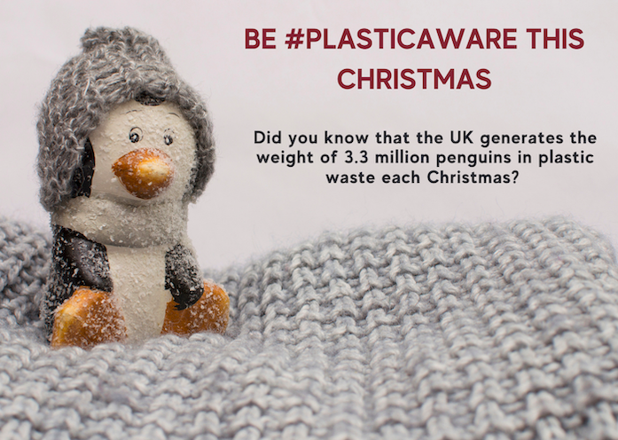 BITAIntl's tweet photo. Why not make some sustainable changes this Christmas!
Plastic is everywhere from our shiny wrapping paper to the package on our dinner, an average of 114k tonnes of nonrecyclable plastic is estimated to binned this holiday!
#Beplasticaware this Christmas!
#christmas #plastic https://t.co/lgO3eJxFiN