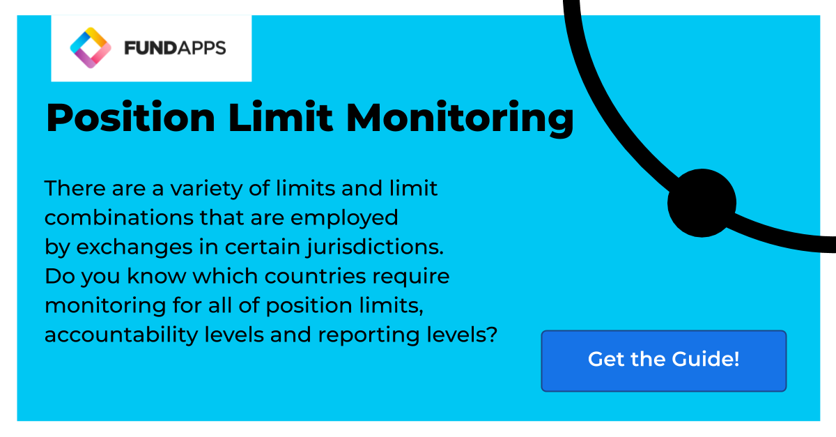FundApps's tweet photo. Complying with position limit regulations is a continuous challenge for financial institutions 😨 To help, we've put together a visual guide compiled with data from our partner, FIA Tech. Click to get your free copy ➡ https://t.co/yJi5J0ZO6d

#positionlimits #freeguide https://t.co/QX45ME6A03