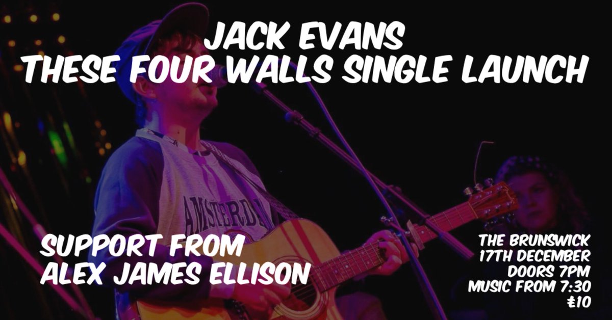 LateNSRecords's tweet photo. 🚨 TONIGHT 🚨 

A few tickets are still available for tonights gig! @JackEvansUK launches his single with support form @lexjamesellison! 

Grab your ticket at this link: 
https://t.co/m3cXPgpXoT https://t.co/iUr9j7zm3m