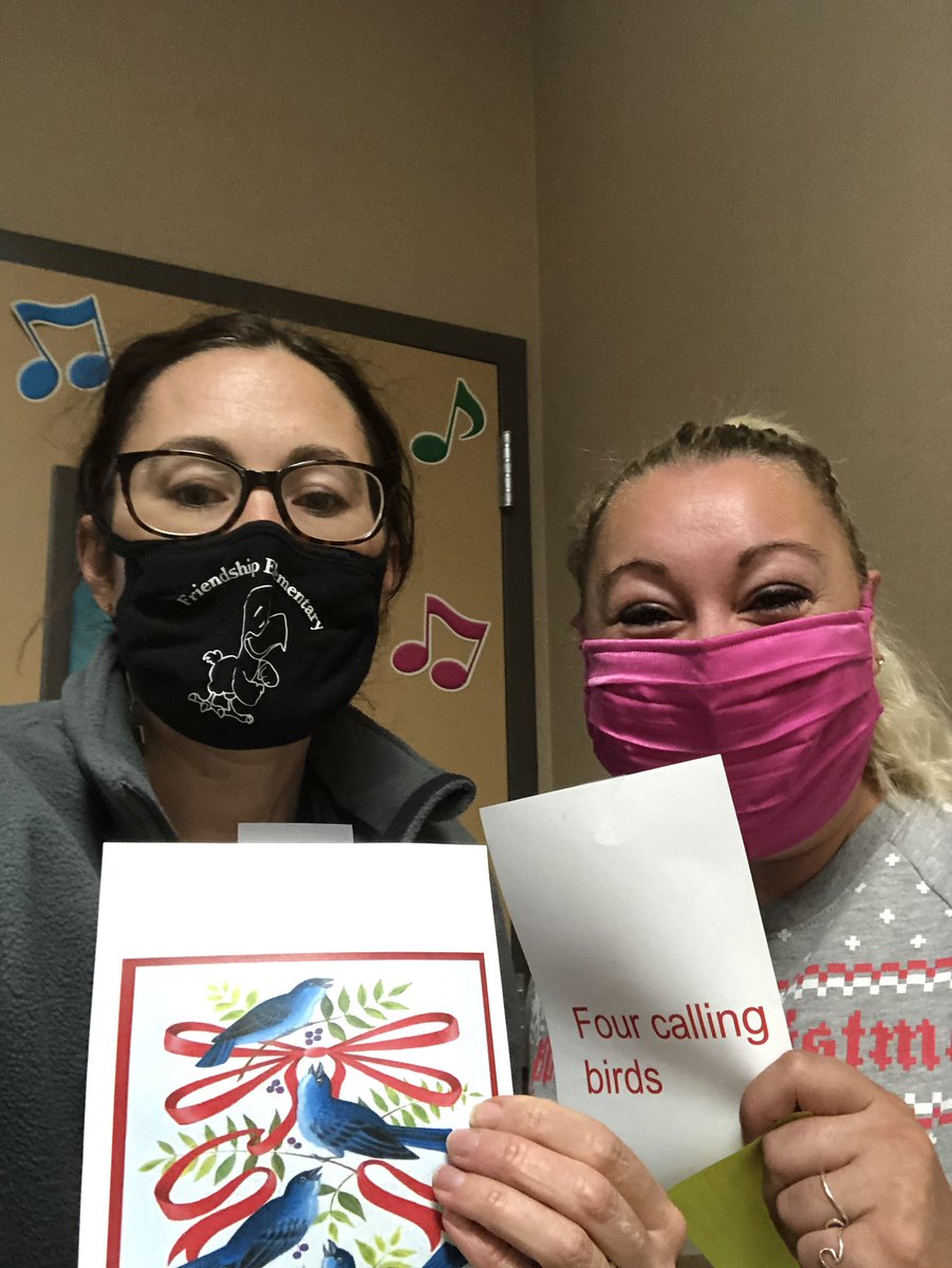 #FSESHolidayMatch  We found our song matches! Hooray!