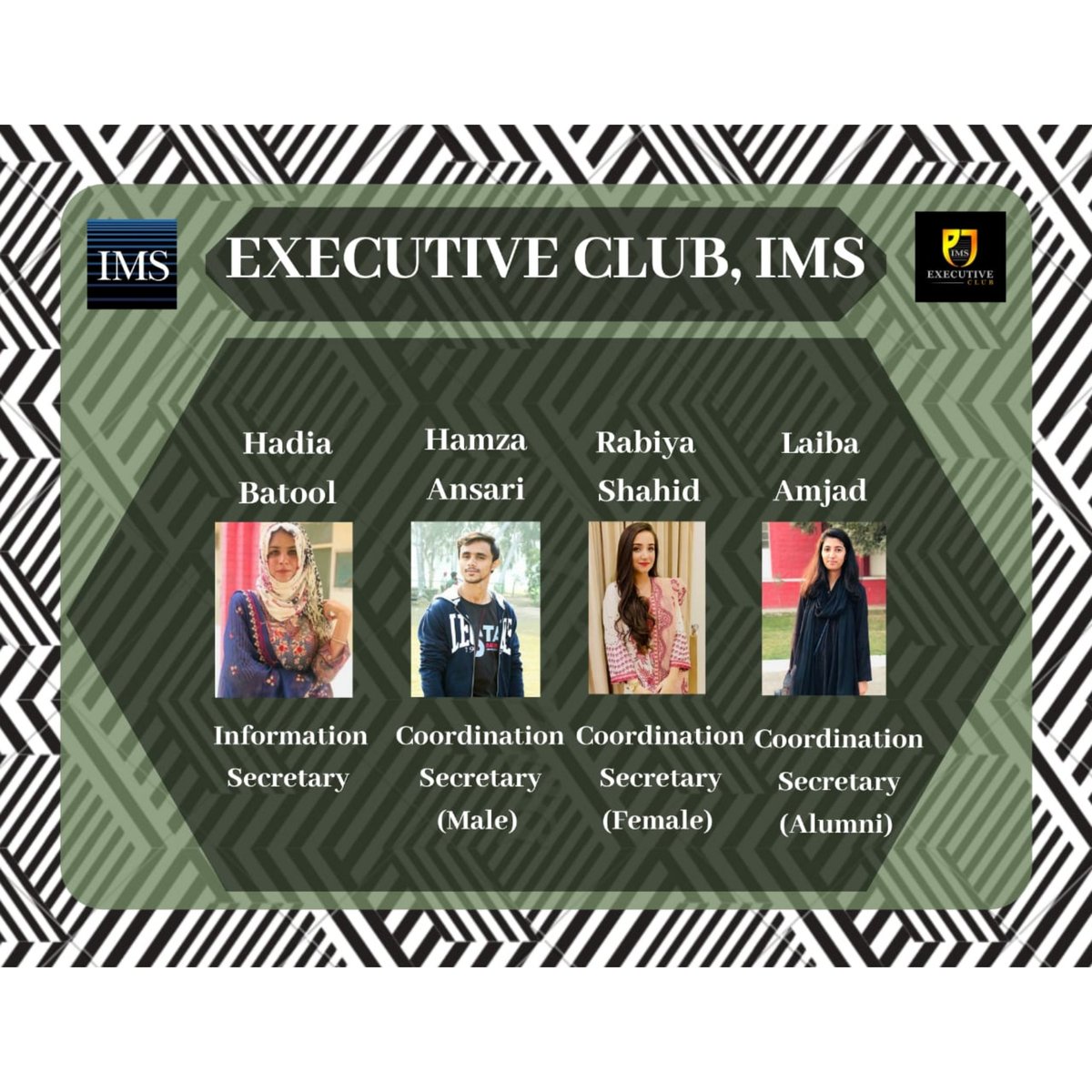 ClubIms's tweet photo. 𝐖𝐞𝐥𝐜𝐨𝐦𝐞 𝐭𝐨 𝐚𝐥𝐥 𝐭𝐡𝐞 𝐍𝐞𝐰 𝐑𝐞𝐜𝐫𝐮𝐢𝐭𝐬! ❤️
We at Executive Club, strive to transform students into their best possible versions by focusing on improving skill sets of every member in the team. https://t.co/EgtFmb6QxN