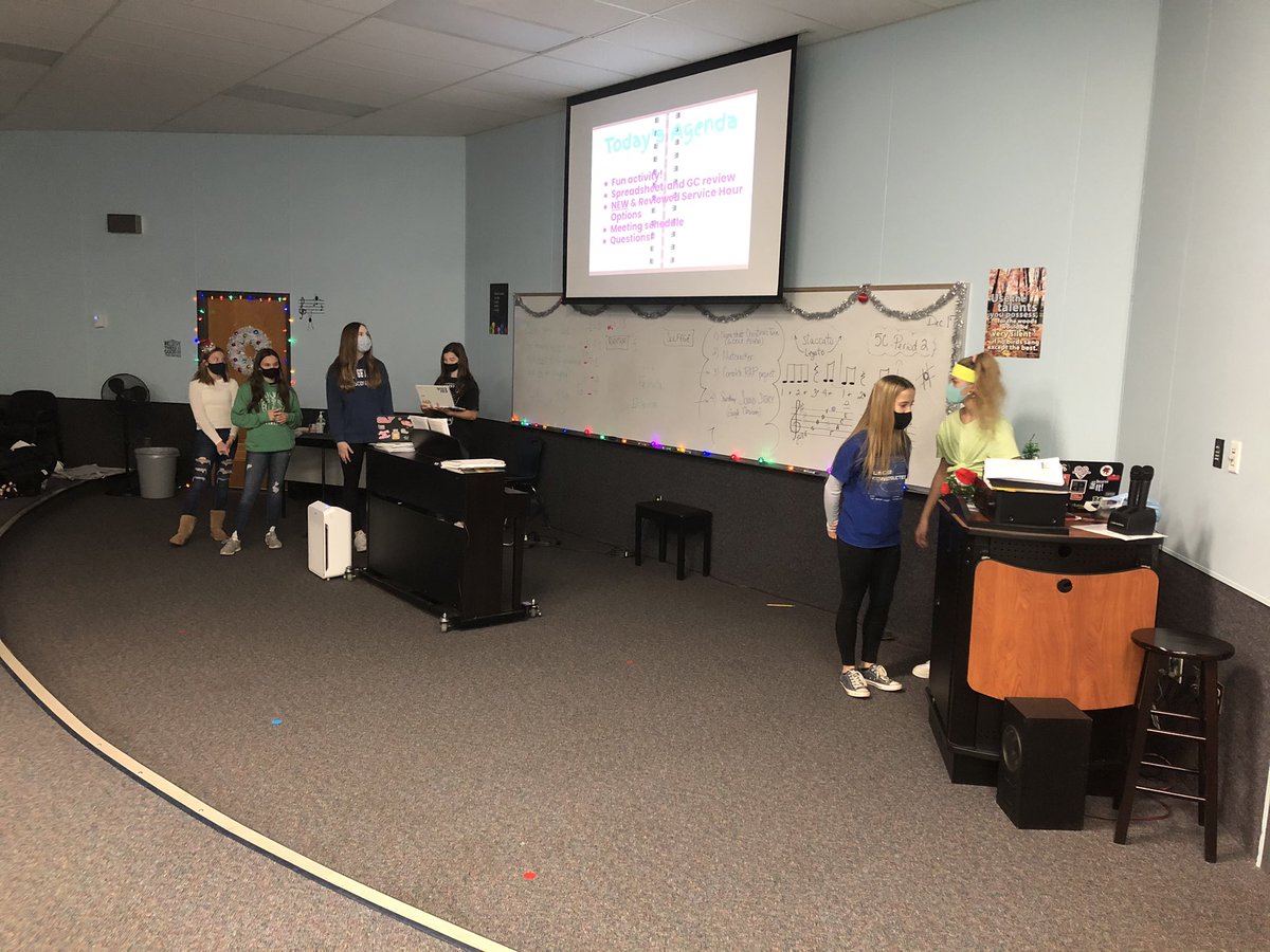 8th grade NJHS this morning! 🎄#mertonint #mertonproud