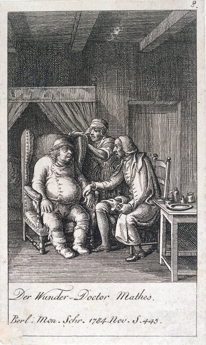 Abdominal ascites – a build-up of fluid in the abdomen – was known as ‘dropsy’ at the time. On several occasions in the months before Beethoven’s death, doctors drained many litres of fluid from his abdomen using a glass tube.