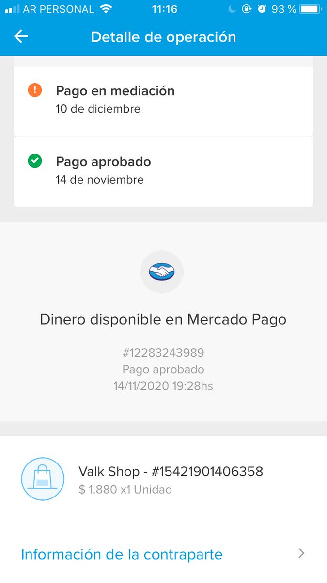 mermxn's tweet photo. @mercadopago @BAconsumidor @BAconsumidor @mercadopago ya presenté los mails en este mismo tuit y no quieren ayudarme. Hice el reclamo dijeron que no me podían devolver nada porque no era un caso de su incumbencia y cerraron mi reclamo. TIENEN UN USUARIO EN MERCADOPAGO QUE ESTAFA Y RECHAZAN LOS RECLAMOS https://t.co/en5sTdBDzL