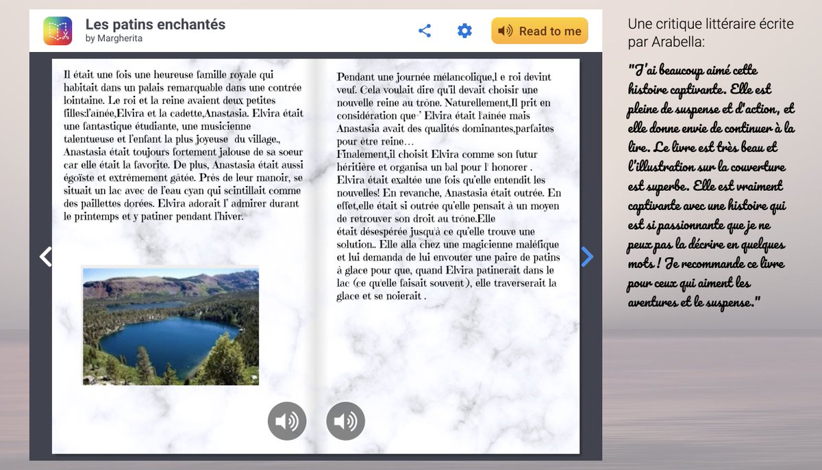 MartialFouilleu's tweet image. Really enjoyed making digital books in #French wth my Y7: writing tales, recording their reading, sharing in a #Googlesite wth their peers & critiquing each other's work @joedale @BookCreatorApp @GoogleForEdu #EdTech #mfltwitterati #ismonaco @ISMonaco - Great way to end the term!