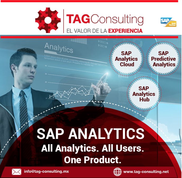 TAGconsulting_'s tweet photo. • Conecte sus soluciones on-premise en vivo para disponer de la información más importante cuando usted la necesite
Visite nuestro sitio web:
https://t.co/6QyR4SNdDZ
Visite el landing page de SAP Analytics
https://t.co/kzgbtT404G

#TagConsulting #SAPAnalyticsCloud https://t.co/G6huPyXopk