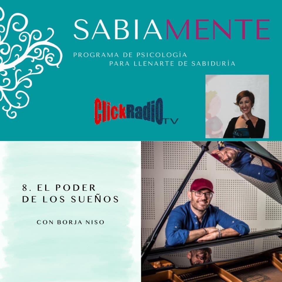 borja_niso's tweet photo. Este lunes 21 a las 18 horas tendré estaré en el programa #SabiaMente de #clickradiotv.
Un programa que no te puedes perder, donde desvelaré con todo detalle el secreto que encierra mi historia, para ayudar a quienes estáis en la búsqueda, a despertar vuestro propósito de vida. https://t.co/do1VpVzfx8