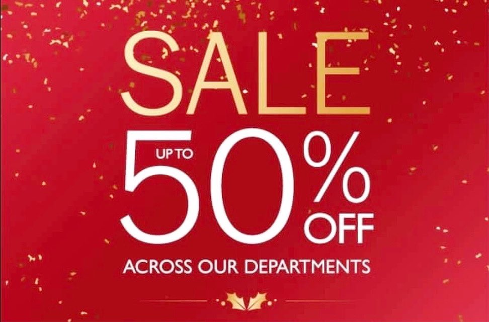 🚨🚨 Exciting news 🚨🚨
Browns Department Stores have gone into Sale. 

Last minute Christmas Shopping.....we have you covered!