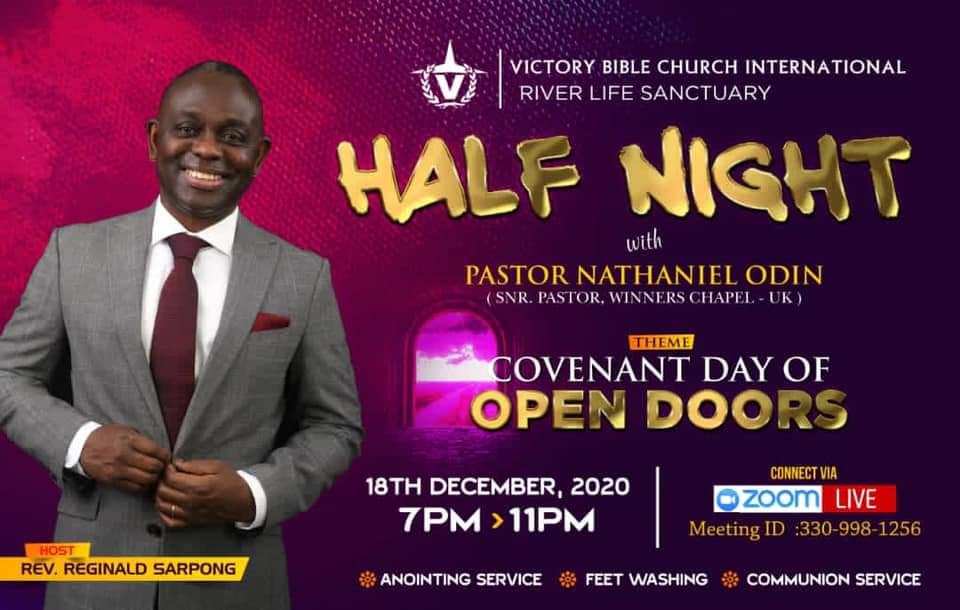 VBCIRiverLife's tweet photo. Join us tomorrow from 7pm for our Half Night Service with the theme “Covenant Day of Open Doors*. Every closed door in your life shall surely be opened! #vbciRLS #onlinechurch #prayer #faith https://t.co/5ourMucgT8
