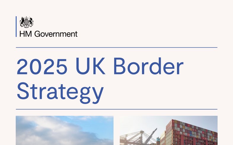 Noting: "The future of the [NI] Protocol will depend on the consent of the people of Northern Ireland and the utility of the components of this strategy would be assessed in this context."NB It will actually depend on a vote of MLAs - first vote in 2024 https://assets.publishing.service.gov.uk/government/uploads/system/uploads/attachment_data/file/945380/2025_UK_Border_Strategy.pdf