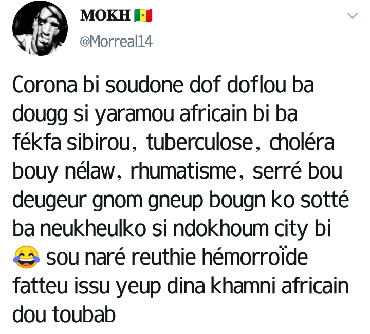 iamuthman1's tweet photo. BEST OF 2020
2éme partie... https://t.co/yfr4FCuNpb
