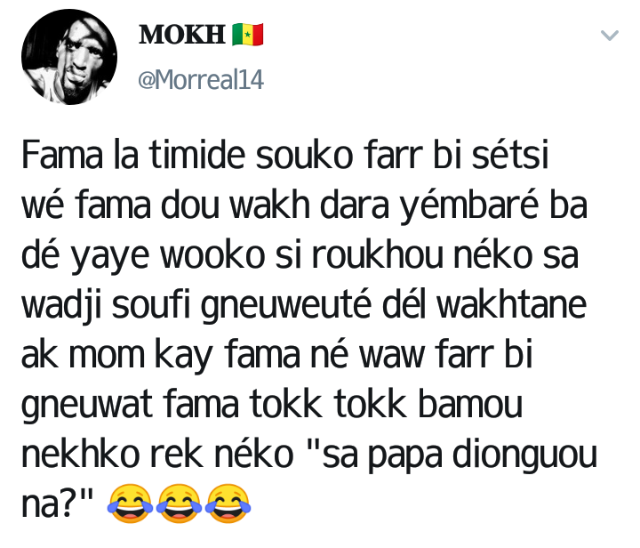 iamuthman1's tweet photo. BEST OF 2020
2éme partie... https://t.co/yfr4FCuNpb