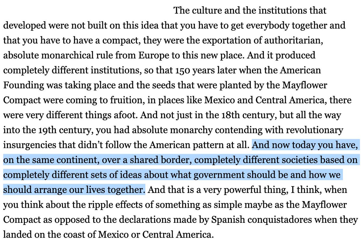 First, let's just stipulate that the entire purpose of this question is to Other -- in a high-minded, intellectual way, although we'll see how long that facade lasts -- Latin America as essentially another civilization than the Anglo United States.