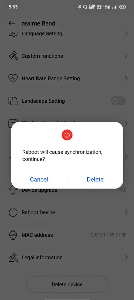 bvsatheesh's tweet photo. @realmeLink I think delete is not a correct word for reboot... https://t.co/h4ISGMHK3q
