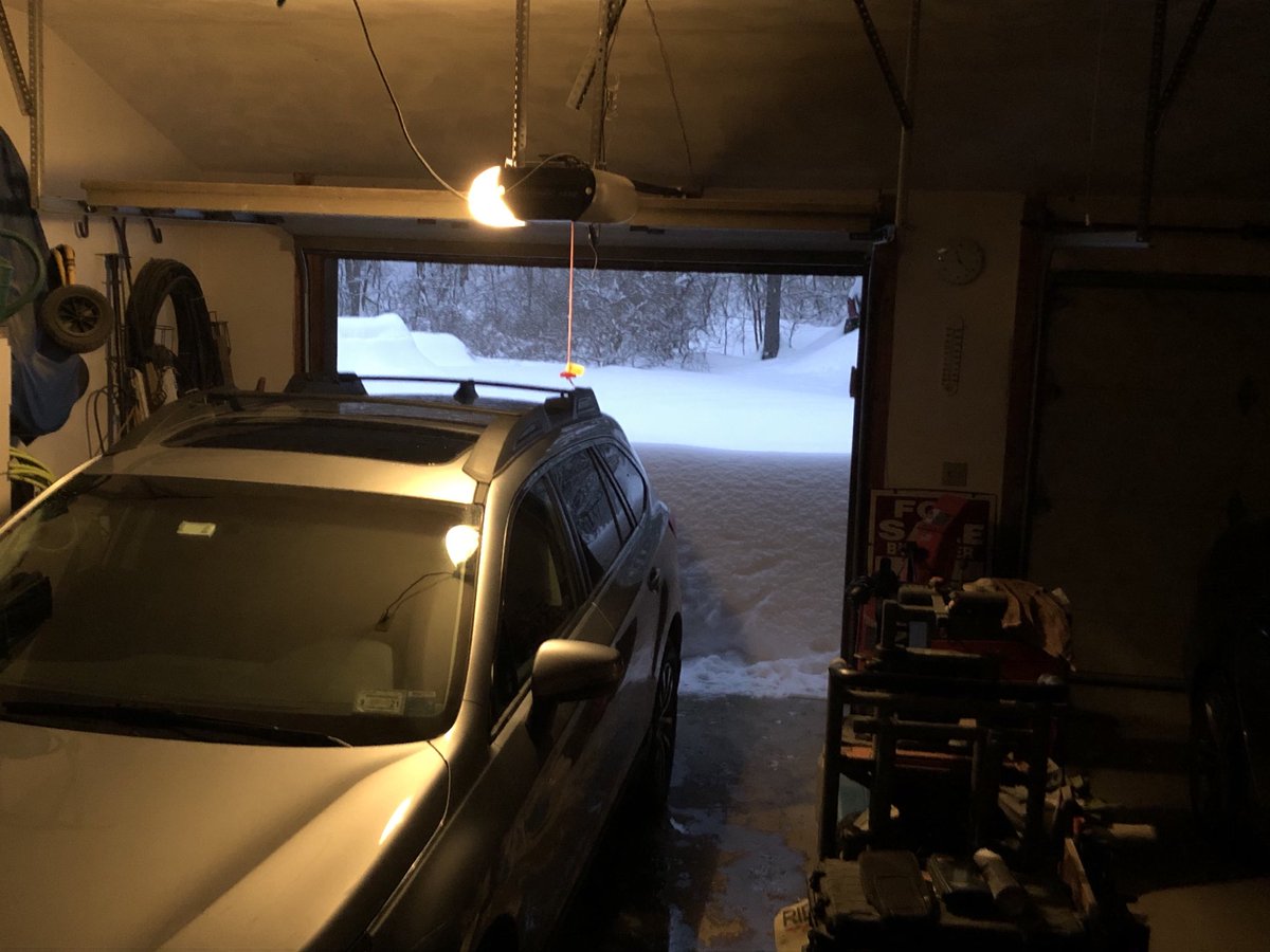 41 inches of snow near Binghamton, NY #snowday, #winterstormGail,