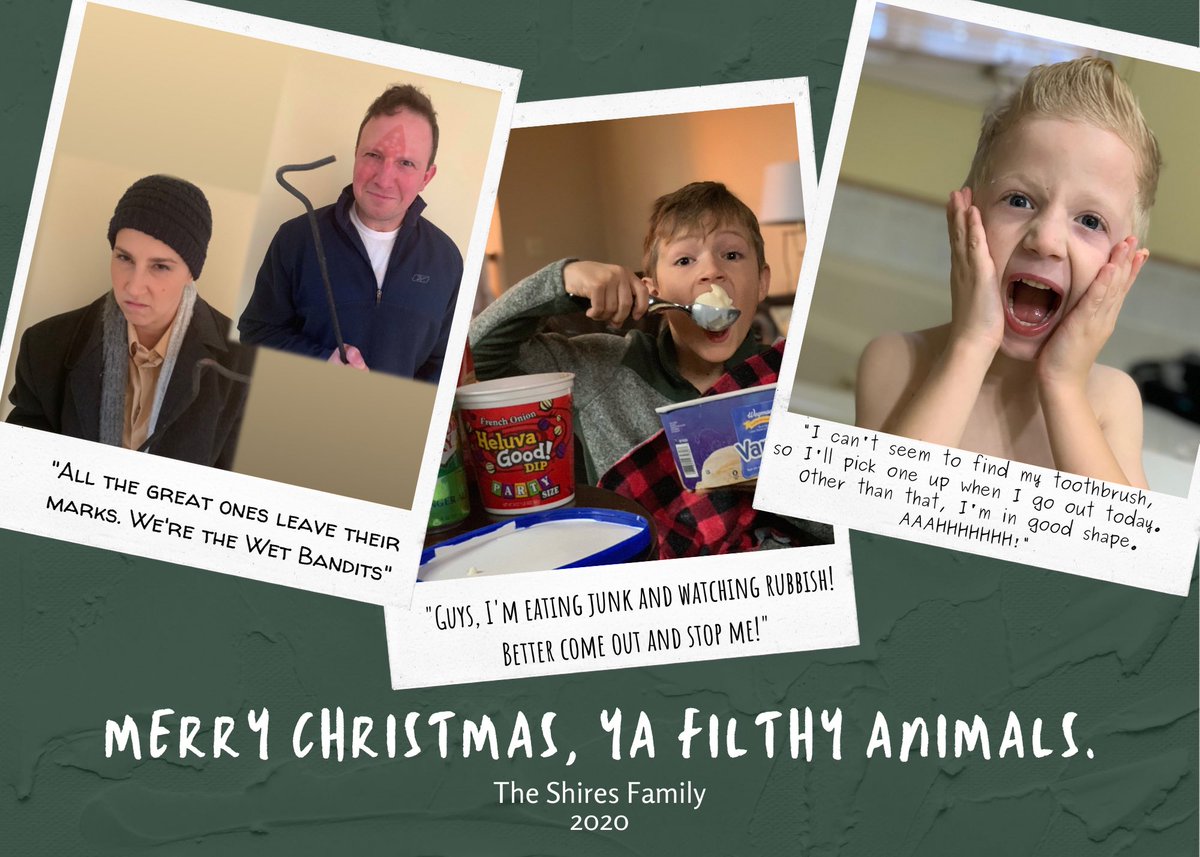 ToriShires's tweet image. Merry Christmas Ya Filthy Animals. #homealone #angelswithfilthysouls