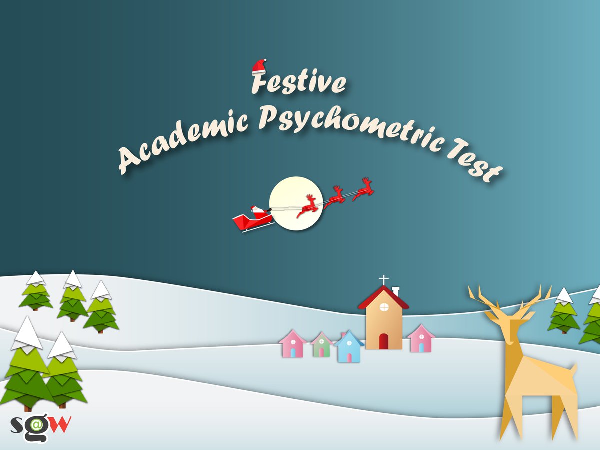 DaphneEconomou's tweet photo. The Serious Games Research Group at the University of Westminster created a festive psychometric academic test that provides a personality review and information about the next academic. Access it here https://t.co/BkGmg3o5uy https://t.co/kWTdyPp0o6