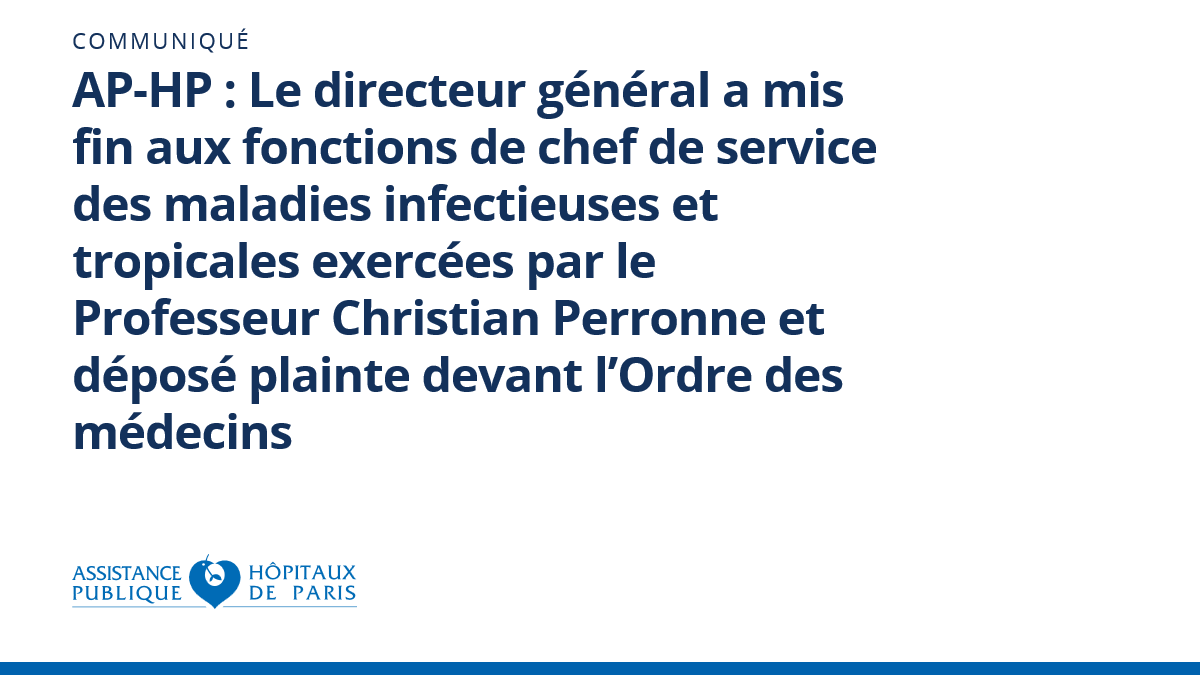 Assistance Publique – Hôpitaux de Paris (AP-HP) tweet media