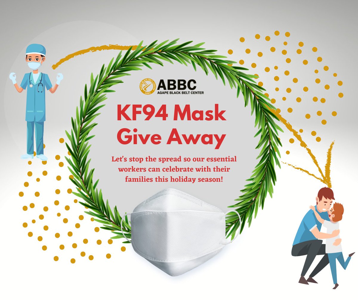 AgapeKick's tweet photo. KF94 Mask Donation https://t.co/3PLwhWzS23 
#staysafe #finishstrong #MerryChristmas2020 #agapebbc #rochesterny #thankyou #FirstResponders https://t.co/oTUuW9hYax