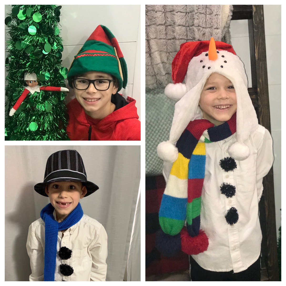caponigri_n's tweet photo. Dress like something winter day! #SnowMan #ELF #stonestrong4 #asd4all https://t.co/erdn7QTq2H