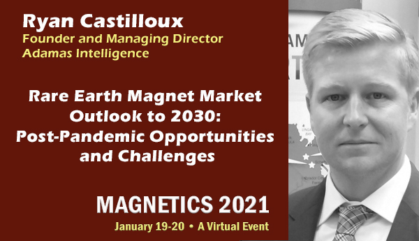 Sign up today to join industry professionals around the world <a href="/magneticsevent/">MAGNETICS 2022 Conference</a> and hear post-pandemic outlook for Rare Earths presented by <a href="/AdamasIntel/">Adamas Intelligence</a>.

bit.ly/3lpRgkw