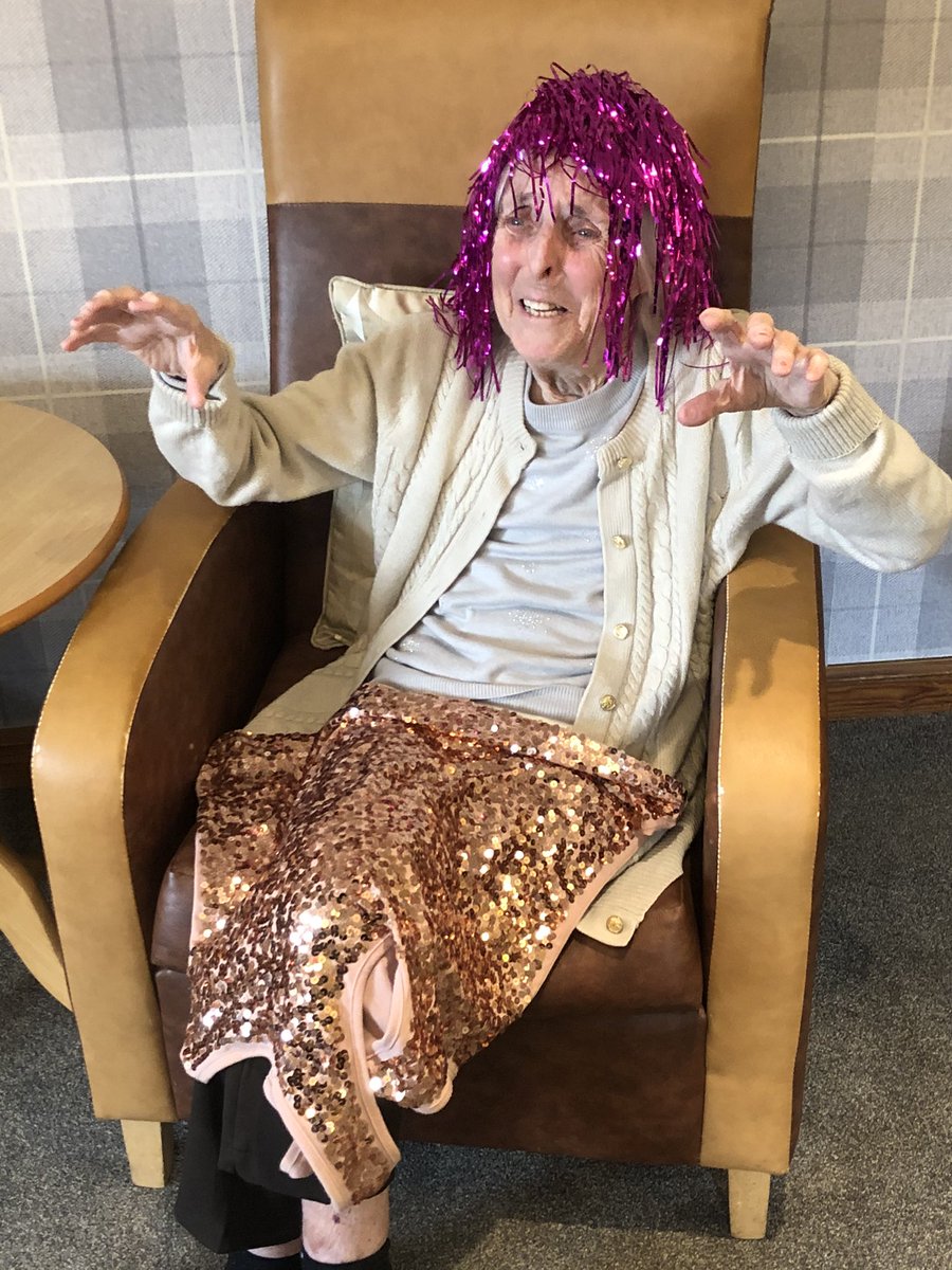 A ball was had a Heatherfield for #sparkleforsocialcare today. Thanks to our amazing staff team and fabulous residents 💖 <a href="/HolmesCareGroup/">Holmes Care Group 💚</a> #sparkleforsocialcare #sparkle #socialcare #glitter