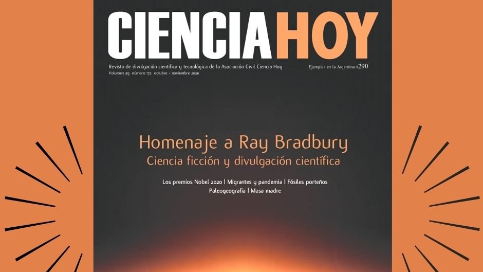 🎉¡YA LLEGÓ EL NÚMERO #172 de Ciencia Hoy! 🎉
📚 Esta es la tapa de nuestra revista sobre ciencia ficción y divulgación científica en homenaje al escritor estadounidense Ray Bradbury. Hermosa, ¿no?
¡Suscribite en este link y leela ya on-line!
👇🏻👇🏻👇🏻
cienciahoy.org.ar/suscripcion/
Hilo👇