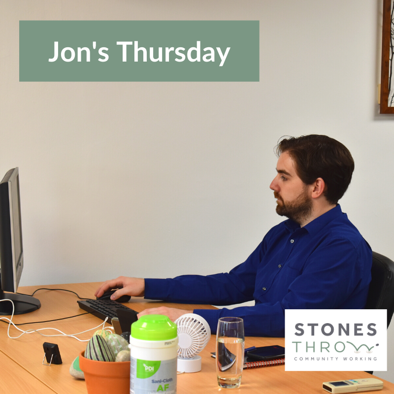 Helping people feel safe in the workplace is really important to us. Jon can go into the office knowing that he has his own dedicated desk a safe distance away from other members. 

See our Covid measures for more info: stonesthrow.work/covid-19

#coworking #AnotherWay