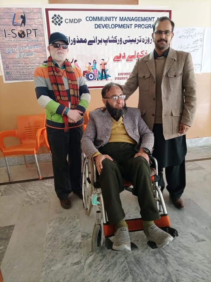 CMDPPakistan's tweet photo. Ma Shaa ALLAH...
The first phase of one-day training workshop for disabled persons (give life to the disabled) was successfully completed by the Community Management and Development Program (CMDP) at madyan Swat. Which was attended by the local people in addition to the disabled. https://t.co/JHBmb87Vpr