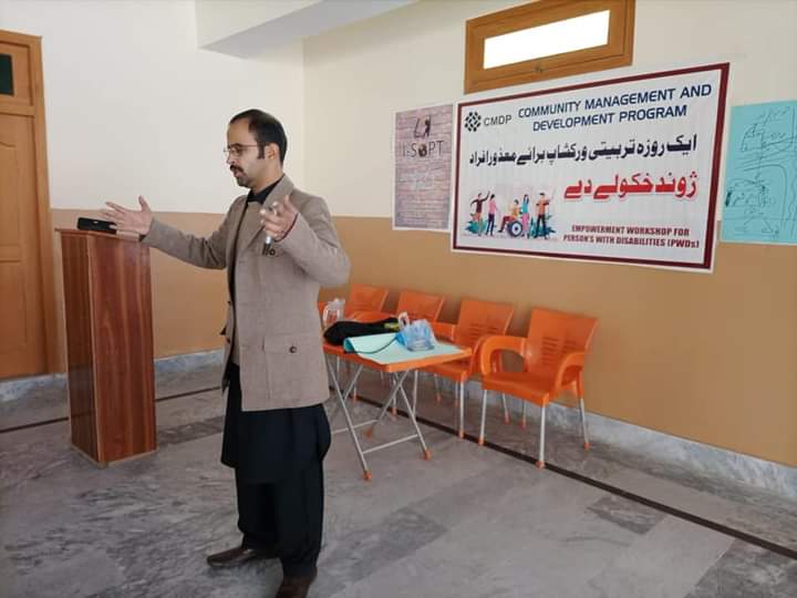 CMDPPakistan's tweet photo. Ma Shaa ALLAH...
The first phase of one-day training workshop for disabled persons (give life to the disabled) was successfully completed by the Community Management and Development Program (CMDP) at madyan Swat. Which was attended by the local people in addition to the disabled. https://t.co/JHBmb87Vpr