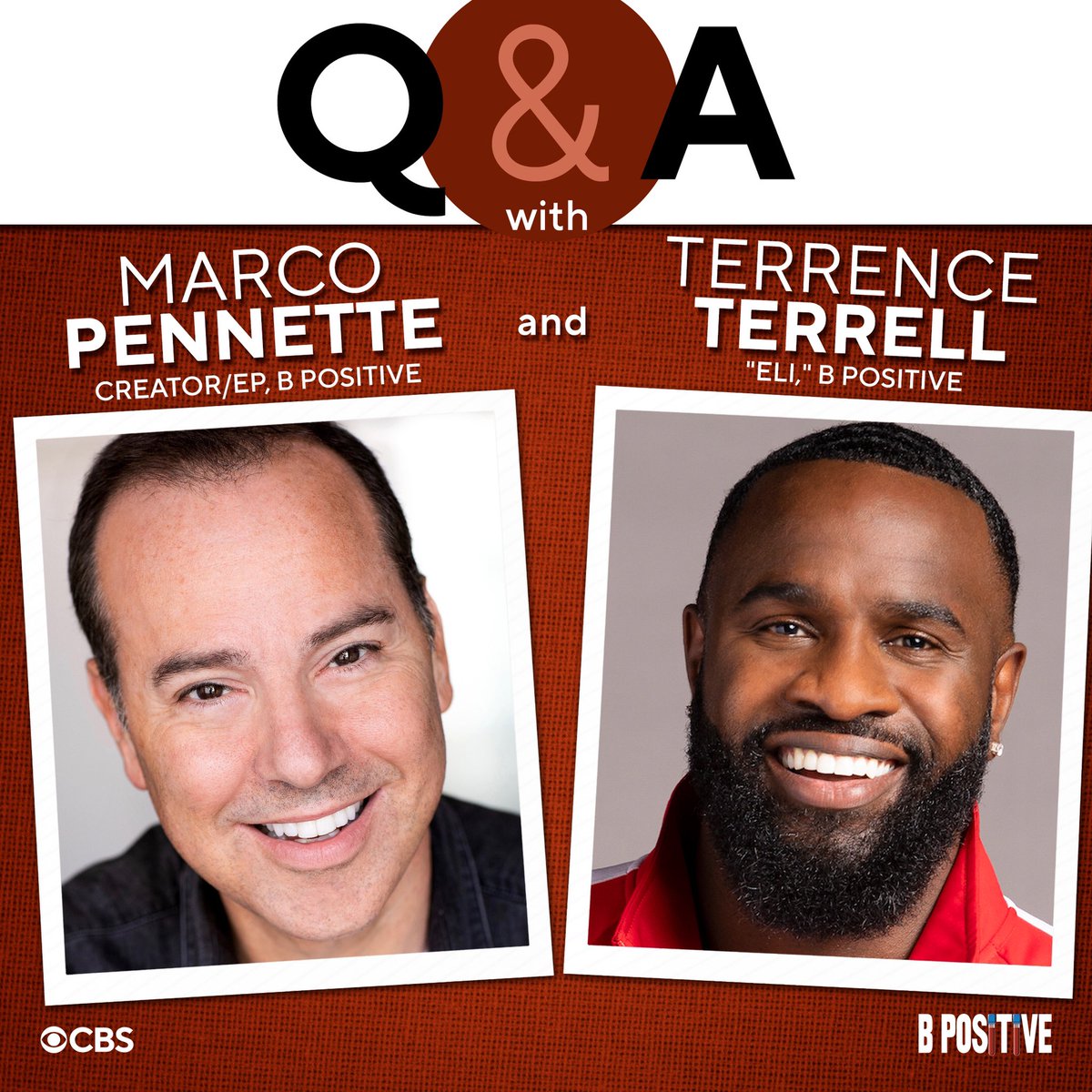 Watch #MarcoPennette creator of <a href="/BPositive/">B Positive</a> talk with <a href="/IAMTERRENCET/">Terrence Terrell</a> &amp; answer questions from the #kidney #organdonation #transplant community Thurs. 12/17 Noon PST on the <a href="/CBS/">CBS</a> Facebook page. <a href="/DL_Hollywood/">Donate Life Hollywood</a>