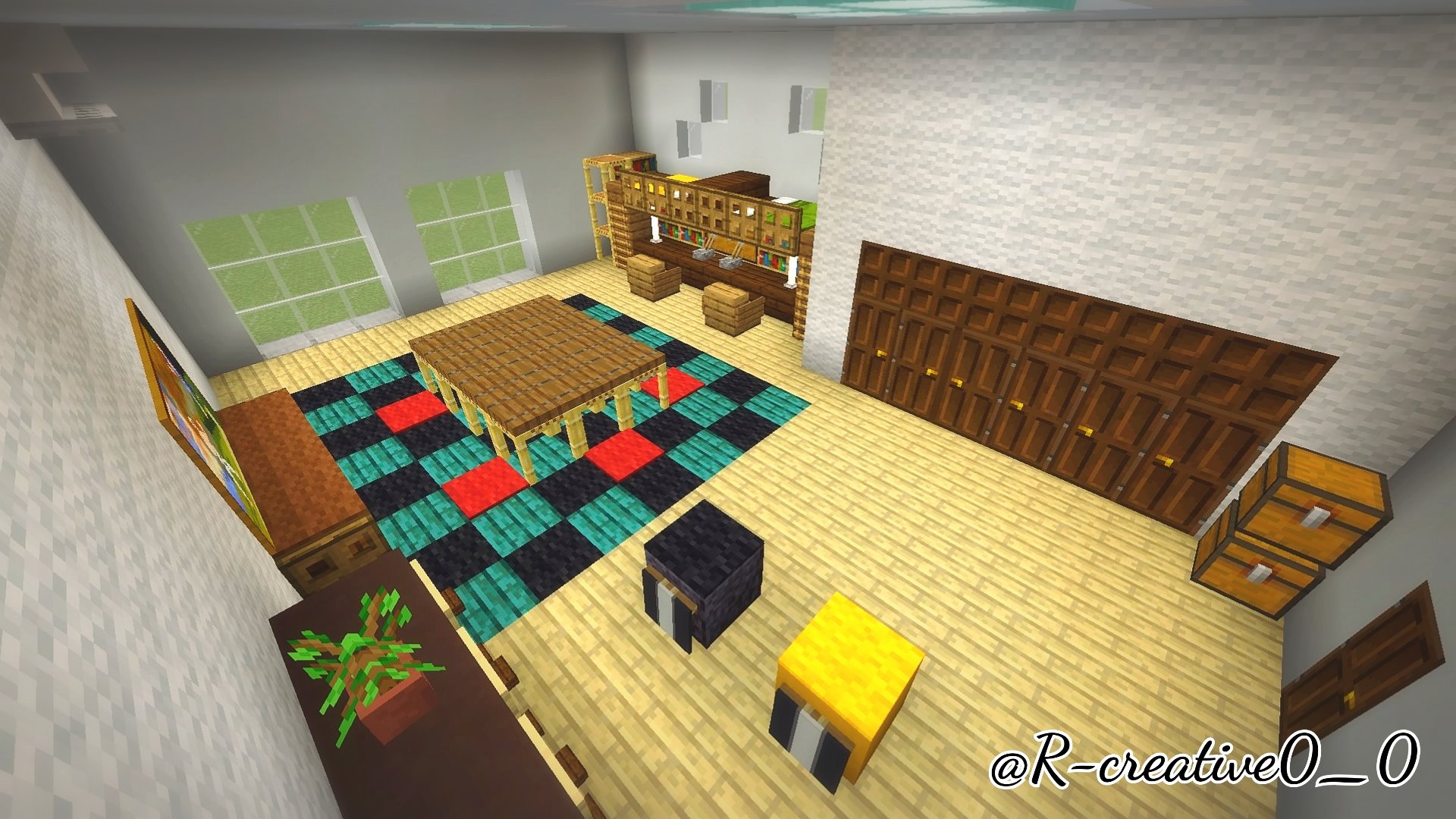 R Creative 現代の子供部屋 Minecraft マイクラ T Co 6gajz4hz5m Twitter