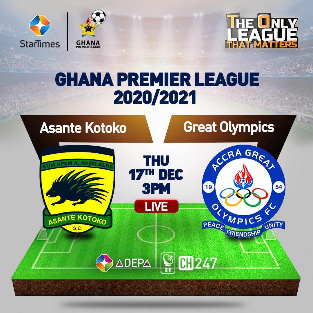BeaLaryea's tweet photo. MATCHDAY -- THEY ARE HERE
@AsanteKotoko_SC vs @AccraGtOlympics
⏰ 3pm
🏟️ Accra Sports Stadium
#GhanaPremierLeague #GPLReturns #GPL #BringBackTheLove https://t.co/iaM5BLa2R0