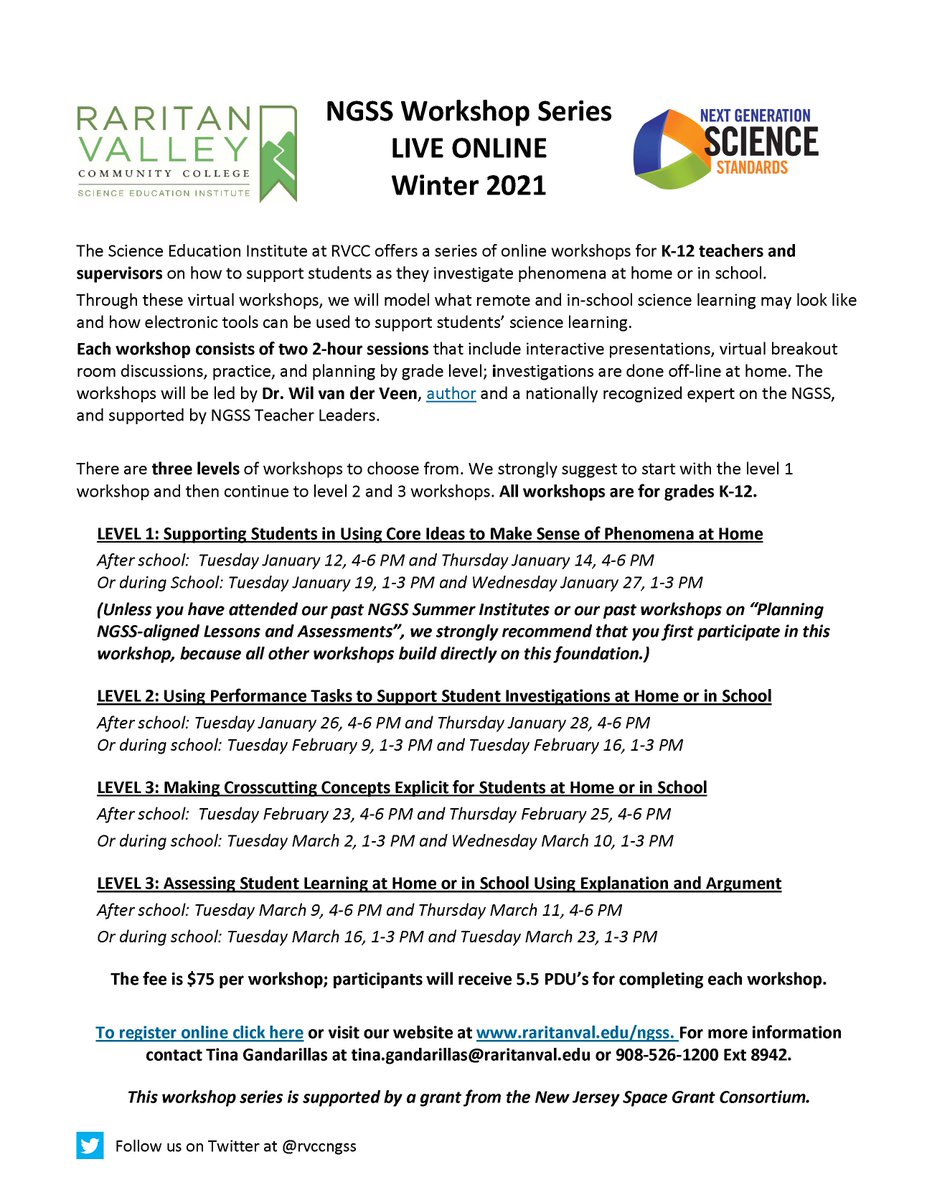 Wil van der Veen (@rvccngss) on Twitter photo In winter 21 we offer series on ONLINE #NGSS workshops on supporting students to investigate #phenomena at home or school. Workshops are two 2-hr sessions. Register at tinyurl.com/RVCC-REGWIN21. <a href="/leadinsci/">Stacey van der Veen</a> <a href="/LearnForwardNJ/">Learning Forward NJ</a> <a href="/PeterJMcLaren/">Peter J. McLaren</a> <a href="/nextgenscience/">NextGenScience</a> <a href="/NGSS_tweeps/">@NGSS_tweeps</a> <a href="/NGSSphenomena/">Phenomena</a> In winter 21 we offer series on ONLINE #NGSS workshops on supporting students to investigate #phenomena at home or school. Workshops are two 2-hr sessions. Register at tinyurl.com/RVCC-REGWIN21. <a href="/leadinsci/">Stacey van der Veen</a> <a href="/LearnForwardNJ/">Learning Forward NJ</a> <a href="/PeterJMcLaren/">Peter J. McLaren</a> <a href="/nextgenscience/">NextGenScience</a> <a href="/NGSS_tweeps/">@NGSS_tweeps</a> <a href="/NGSSphenomena/">Phenomena</a>