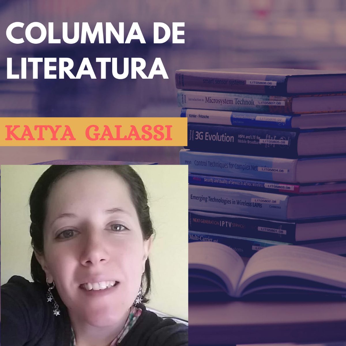 MiradasR's tweet photo. #ColumnaDeLiteratura ✍️
Nos metemos por última vez en el mundo de la literatura!! Hoy nos acompaña en el estudio #KatyaGalassi para cerrar el año hablando de best sellers https://t.co/UAiSCJGSaR